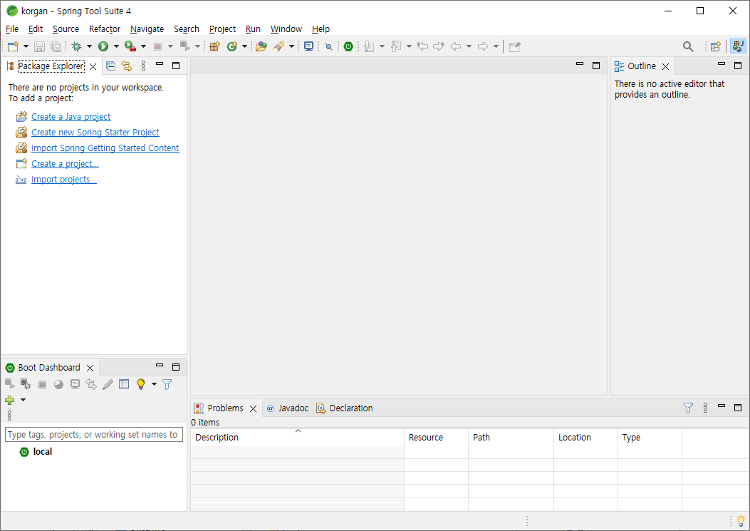 [Setting Windows] Spring 개발환경 설정 Opendocs Blog